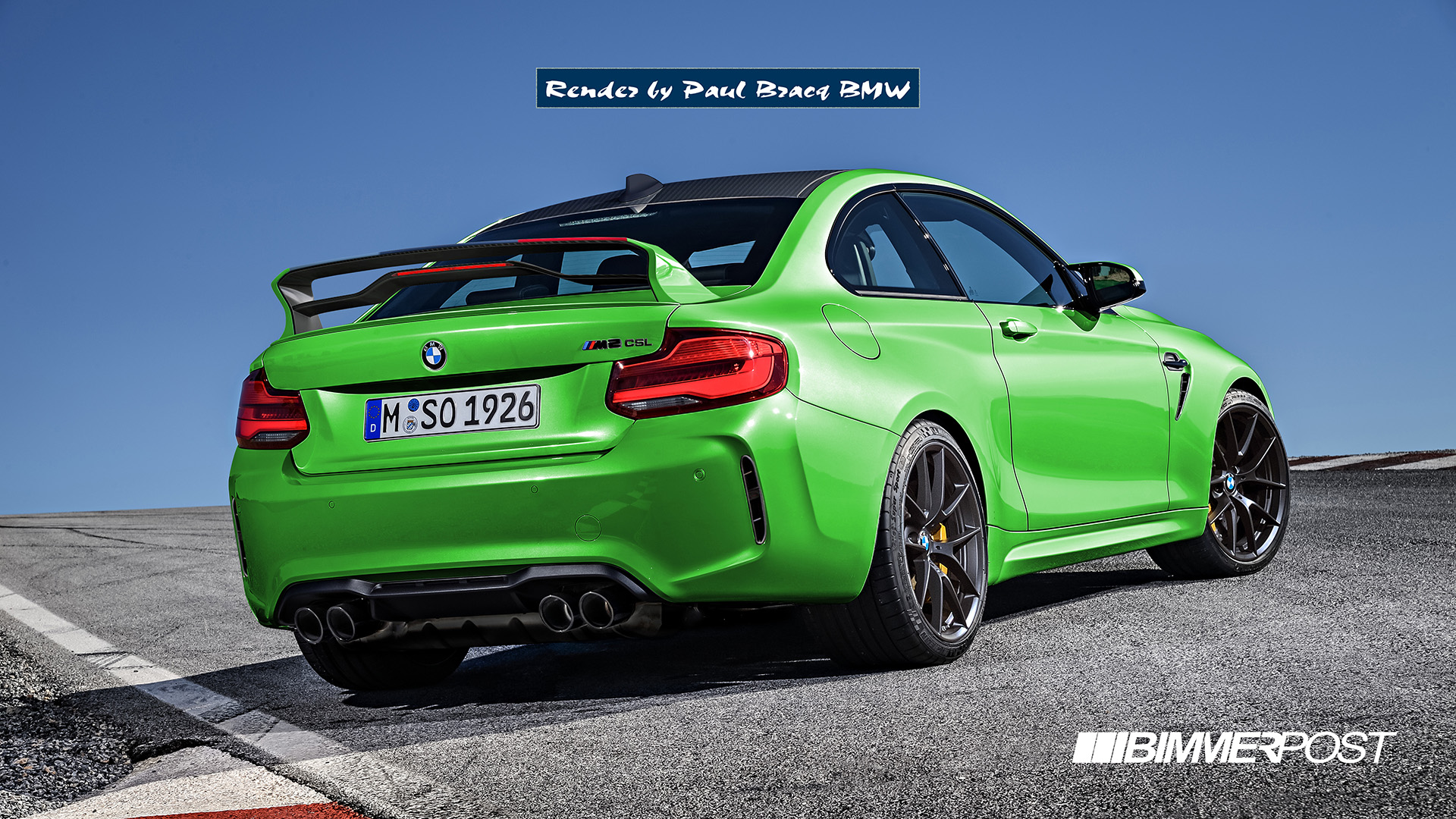 Name:  M2 Competition CSL Rear Green.jpg
Views: 4858
Size:  733.2 KB