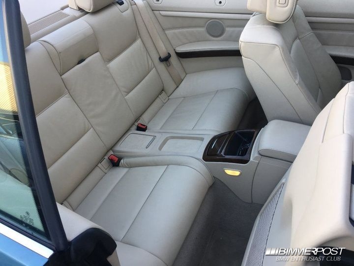 2008-2013 E93 BMW M3 Convertible Rear Interior Quarter Panels / Palladium  Silver Leather / E9M02 - Redline Auto Parts